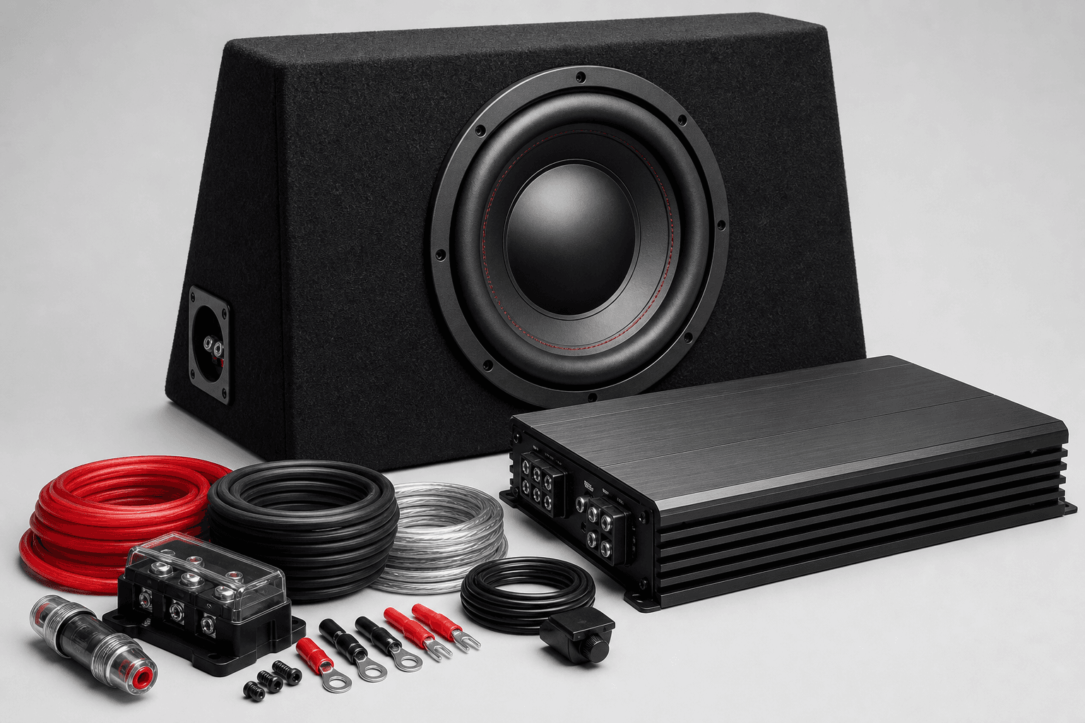 Subwoofer & Amp Package