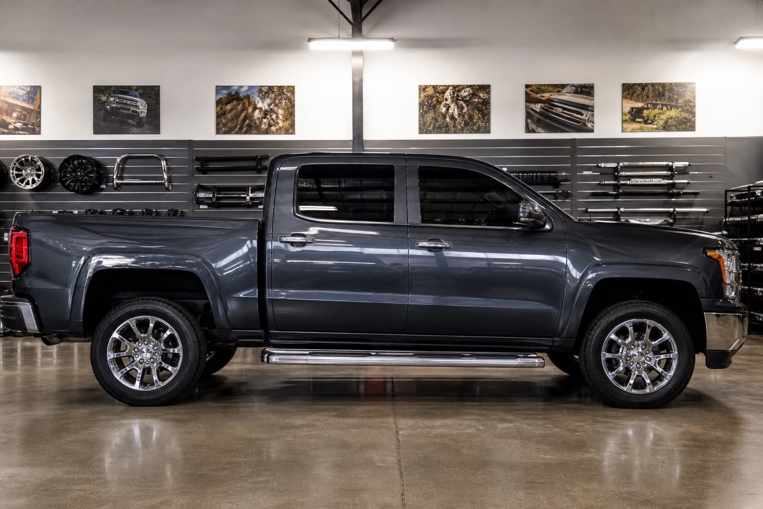 Chrome running boards