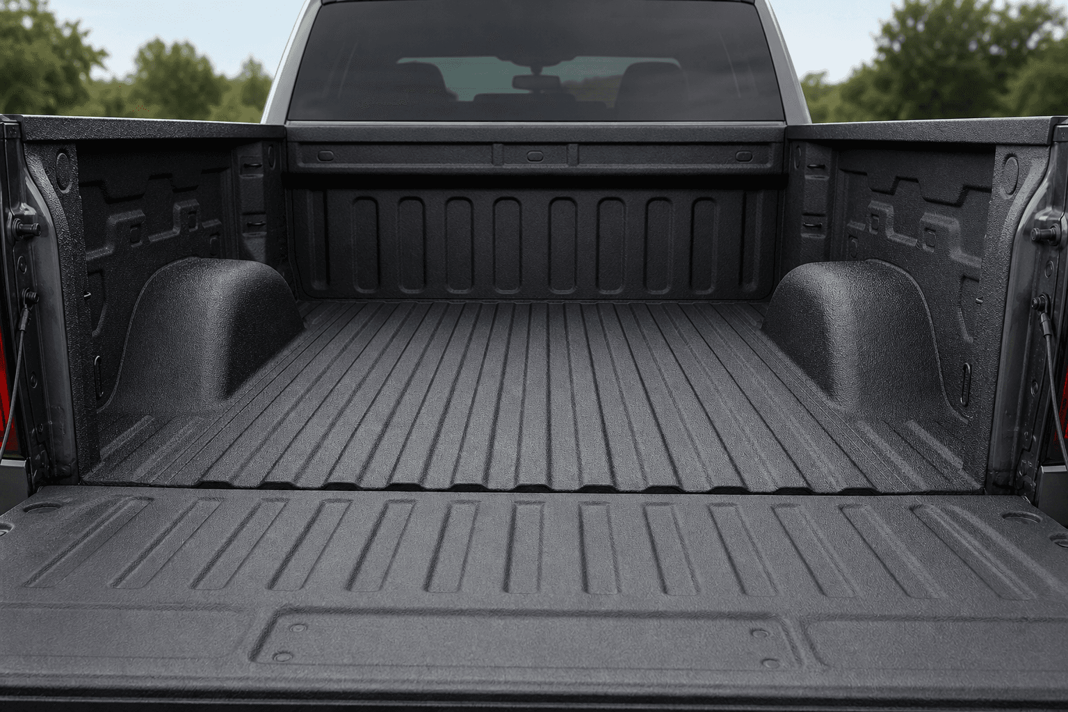 Spray-on bed liner