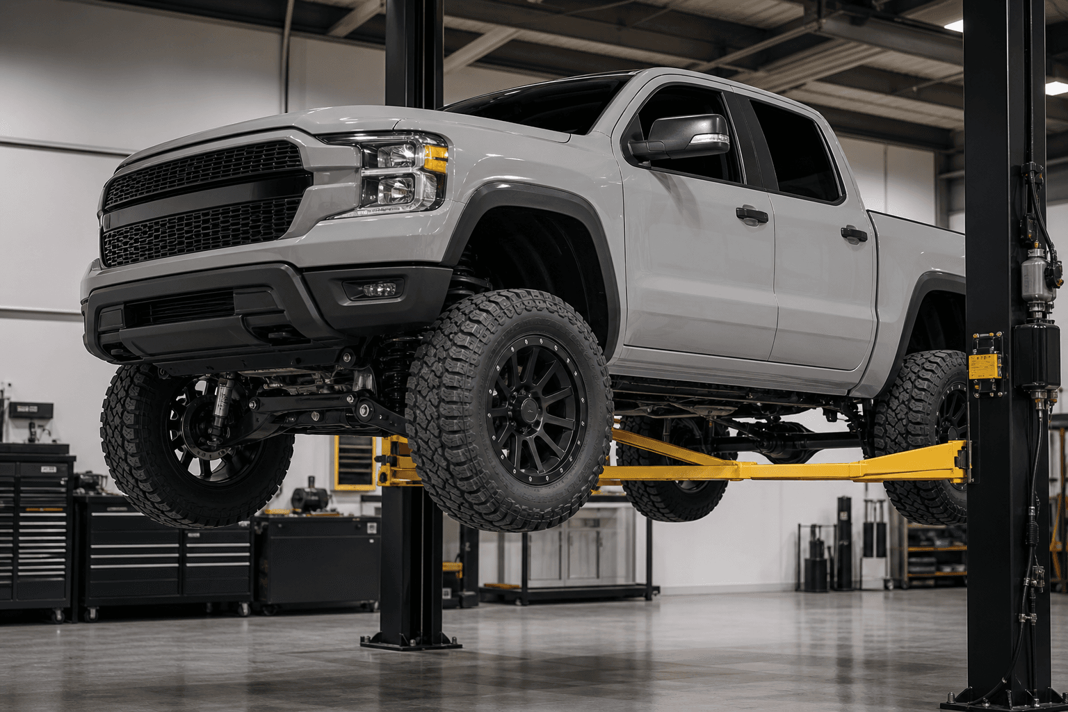 Leveling kit install