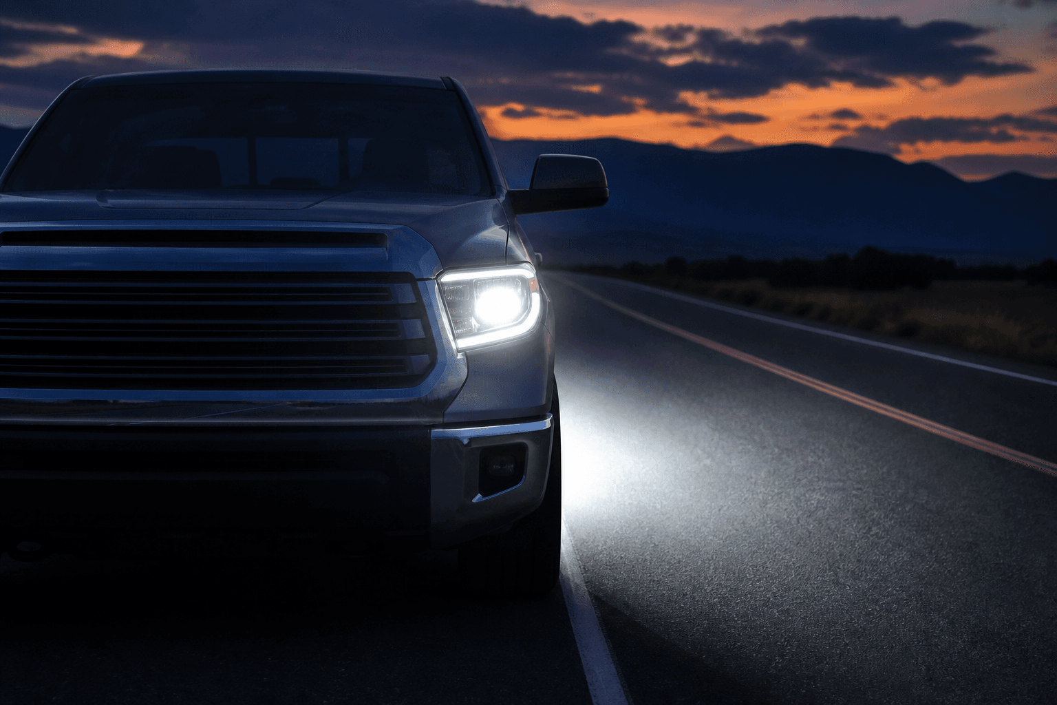 LED headlight conversion