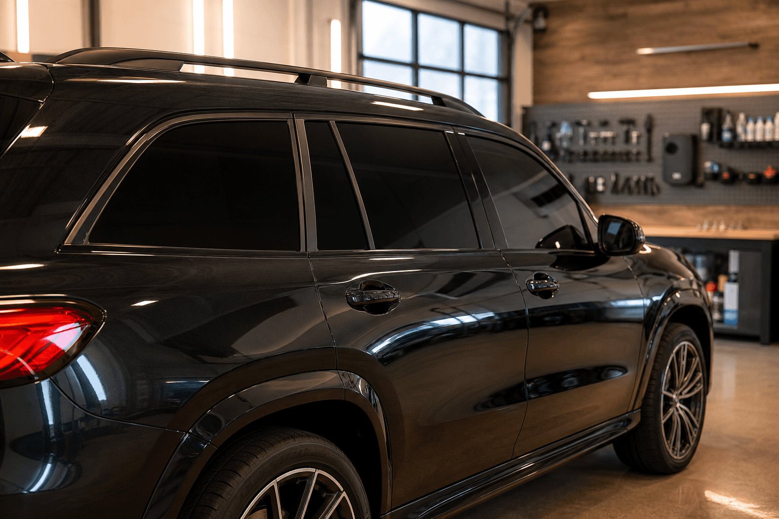 Ceramic window tint — SUV